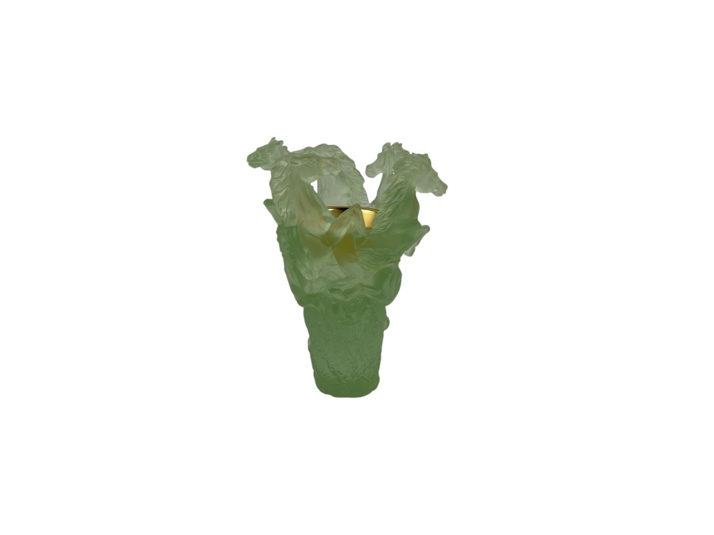 GREEN HORSEY INCENSE BURNER